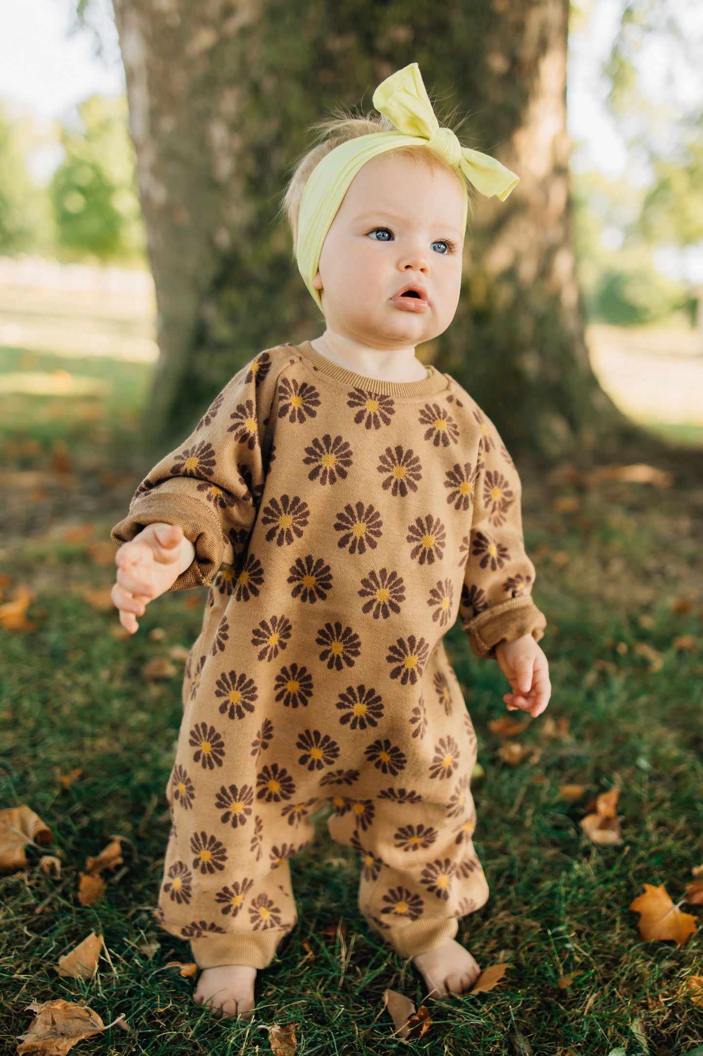 Sweater onesie- Tan