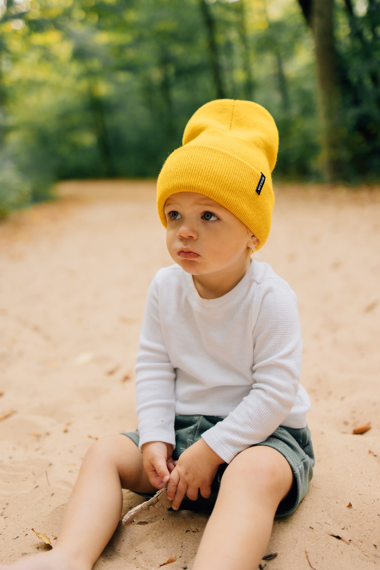 Barefoot- Mustard Beanie
