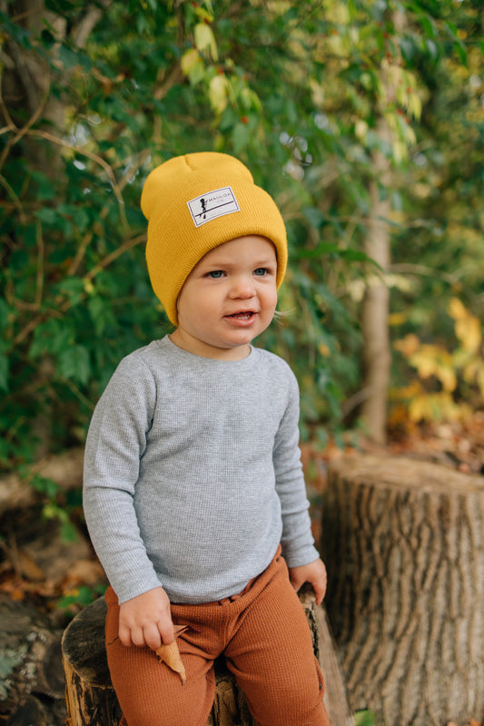 East Coast- Mustard Beanie