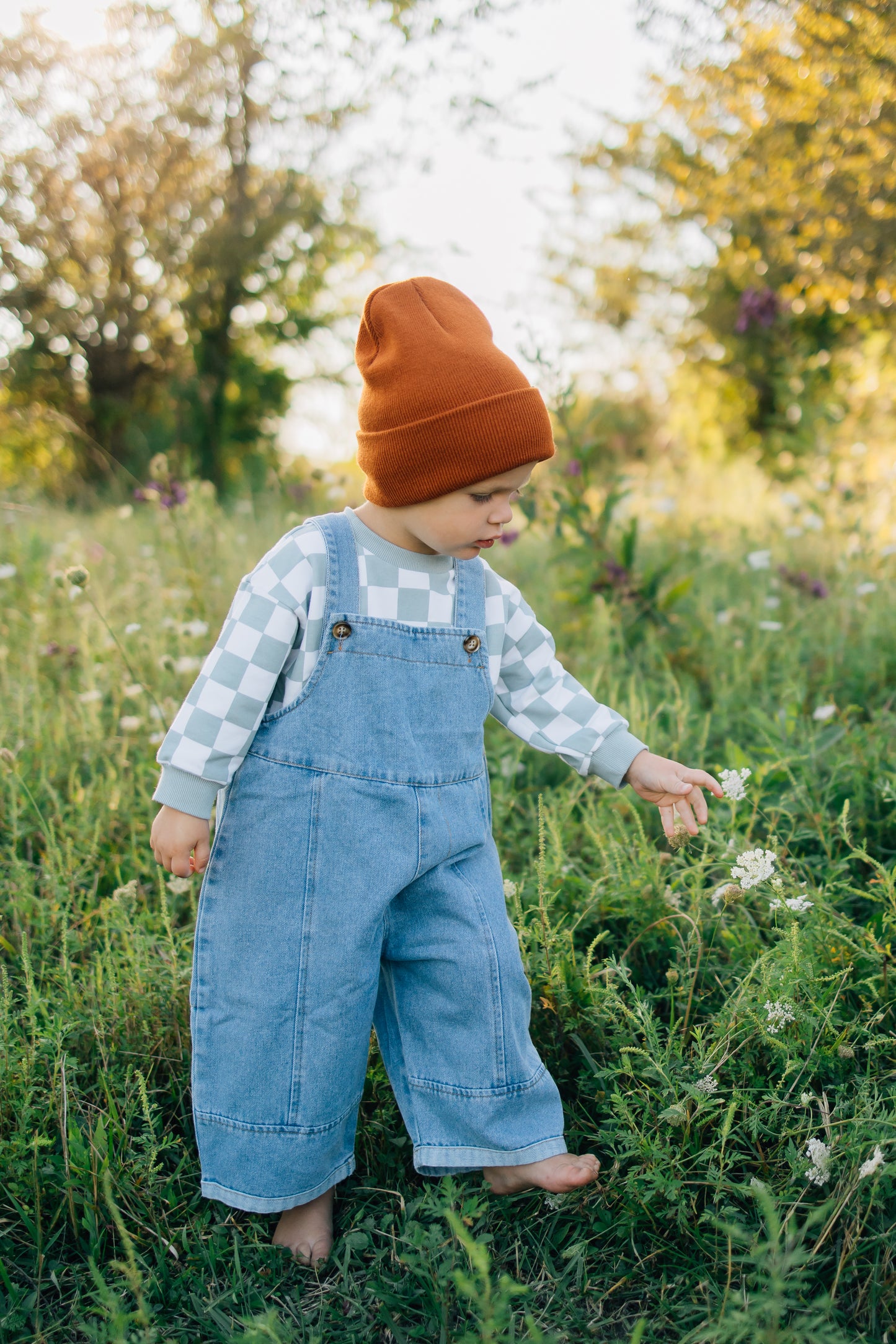 Oversized overalls- denim