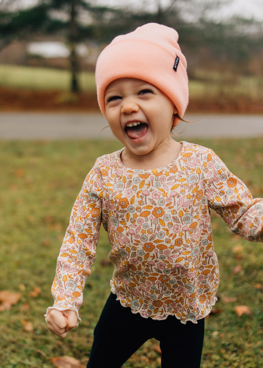 Barefoot- Blush Beanie